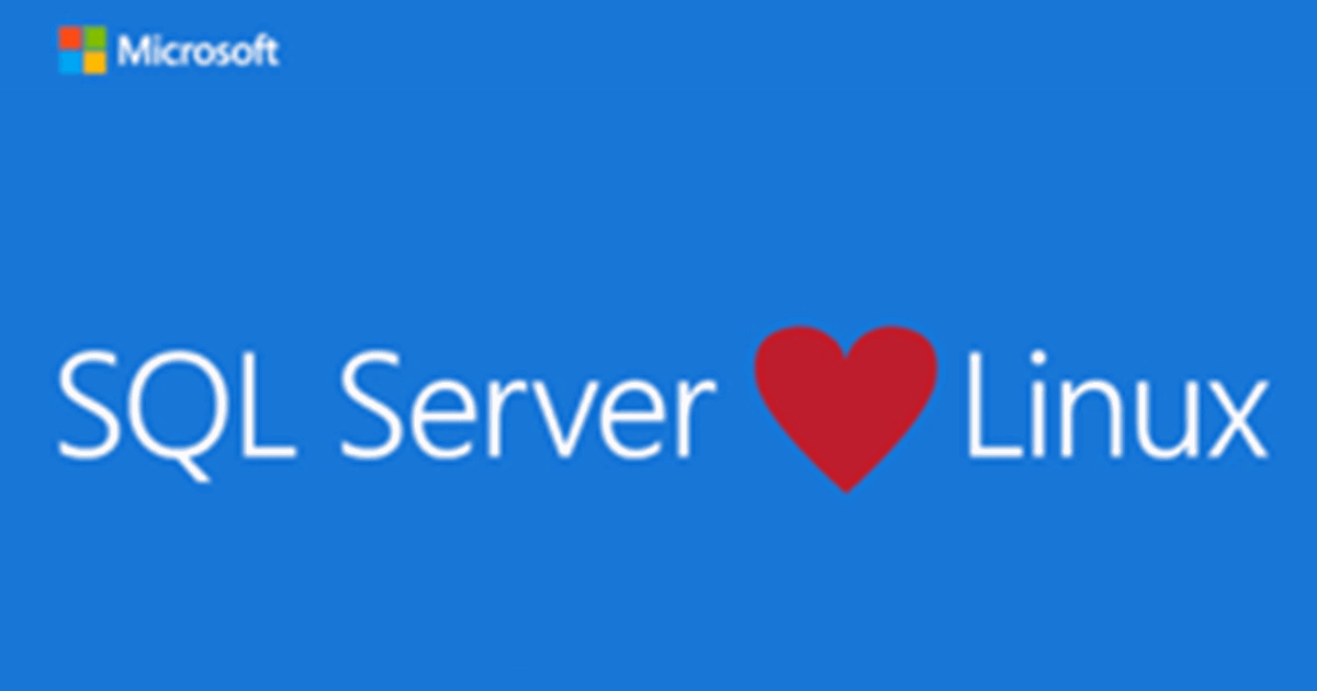 SQL Server <3 Linux