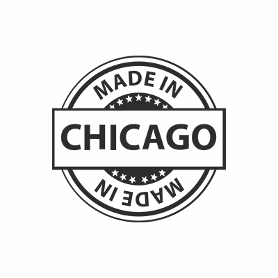 Made in Chicago badge representing CSW Solutions, a Chicago software development company