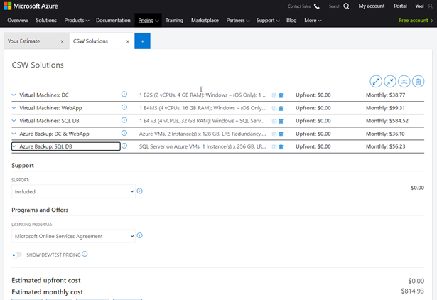 Microsoft Azure Scenarios