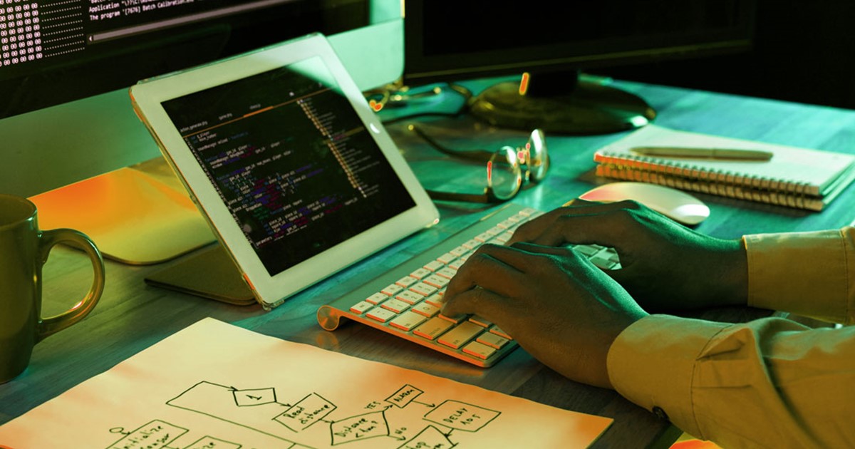 Software Developer Coding