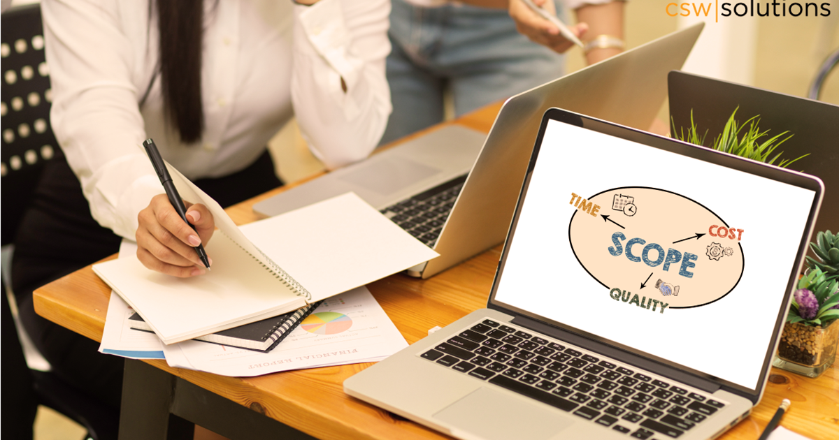 software development scope of work illustration